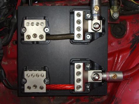 grounding distribution box xar|Best Power Distribution Block for Cars, Trucks.